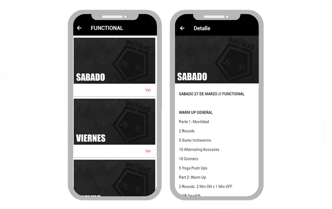 Rutinas Screenshot